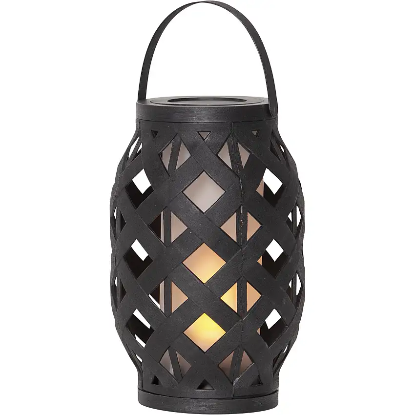Lykta Star TradingFlame lanternSvart, 230 mm