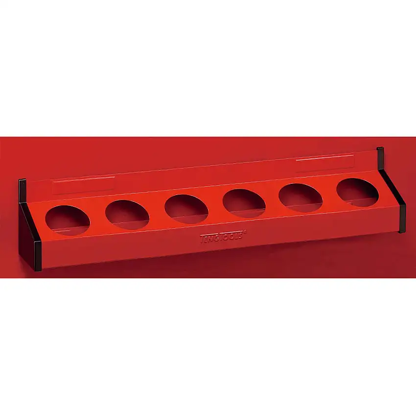 Magnetisk hållare för burkar Teng ToolsBredd: 640 mm, 6 burkhål
