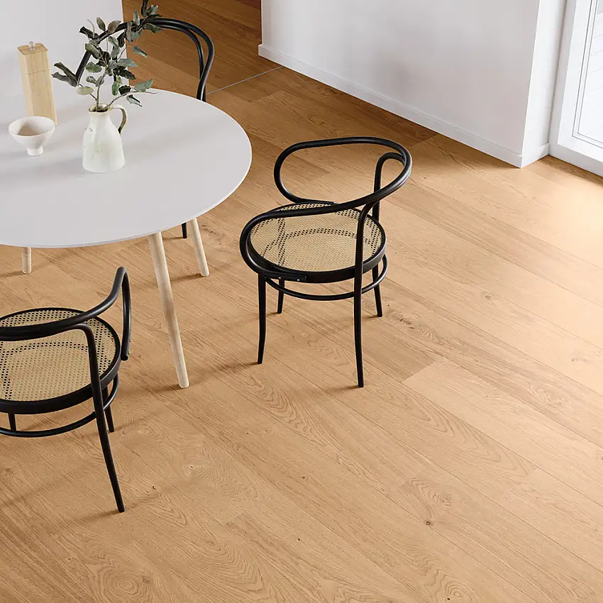 Parkettgolv MolandSuper Ek Wideplank Avon Sand Oak