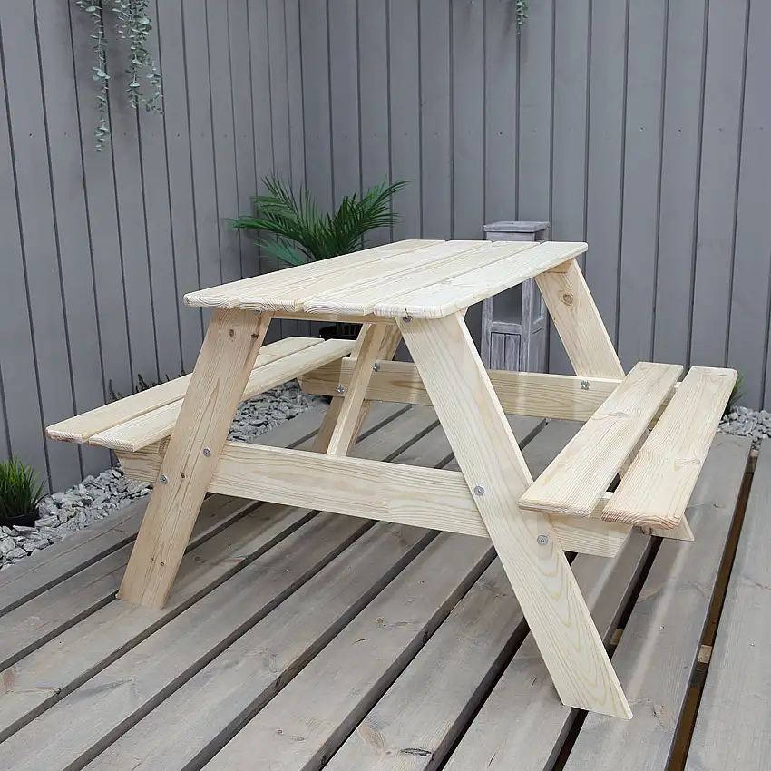 Barnbord Baltic GardenFika PicknickTrä/natur