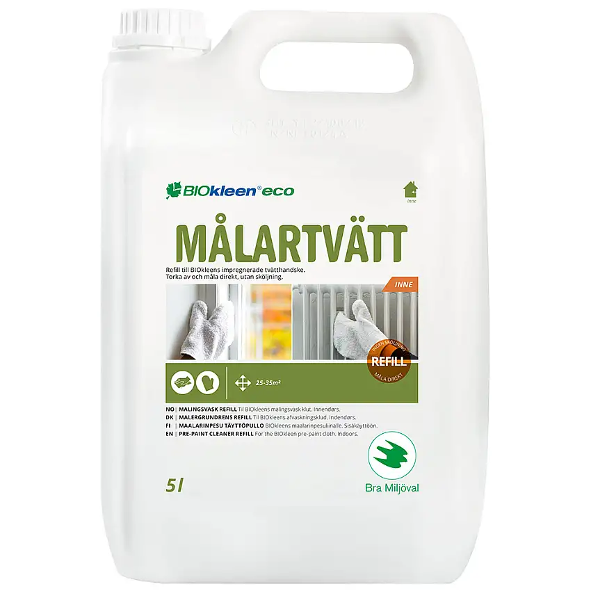 Målartvätt BiokleenECO Refill Inne 5 L