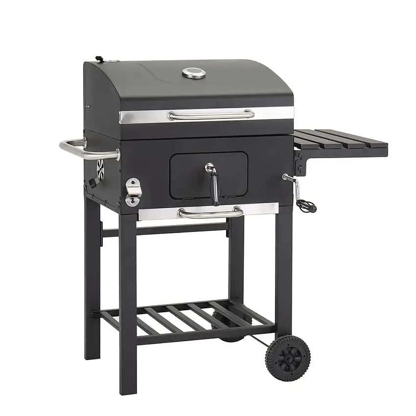Kolgrill LandmannModulus Flex Vagn med Gjutjärnsgaller