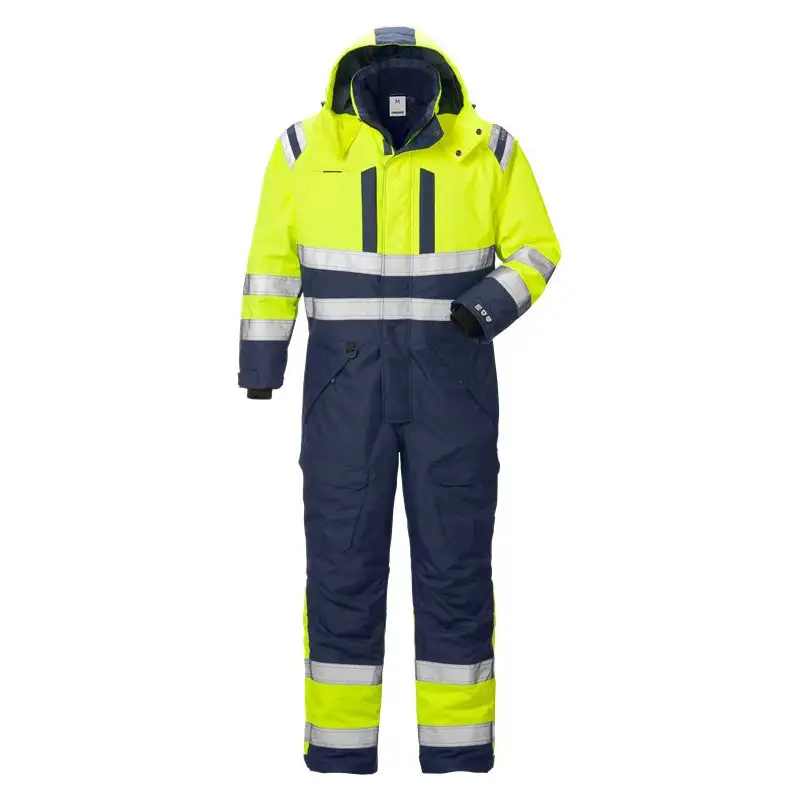 Vinteroverall FristadsVarsel Airtech 8015 GTT Klass 3Storlek: XL, Gul/Blå