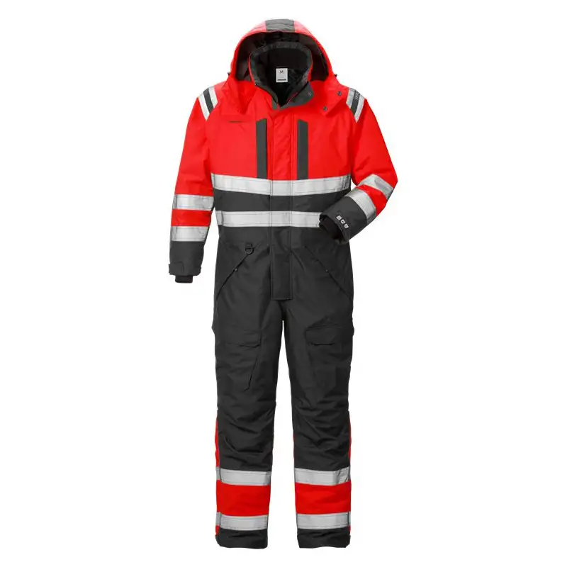 Vinteroverall FristadsVarsel Airtech 8015 GTT Klass 3Storlek: L, Röd/Svart
