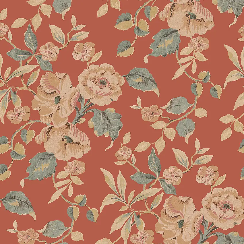 Tapet Laura AshleyAlyworth Trail Brun