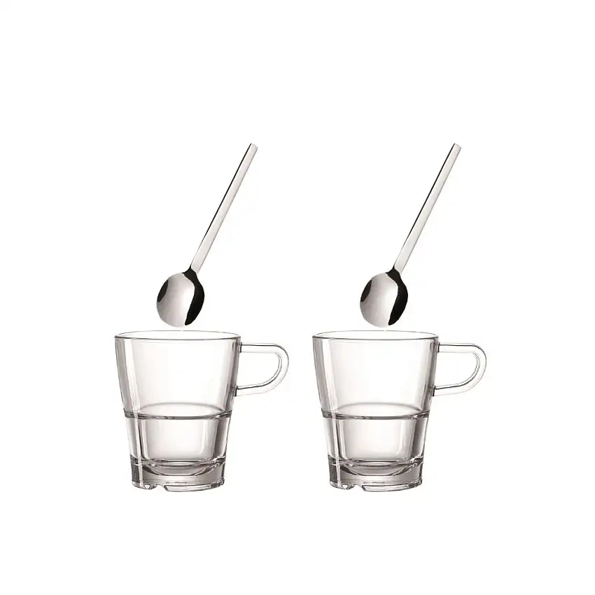 Kaffeset Leonardo4 delar