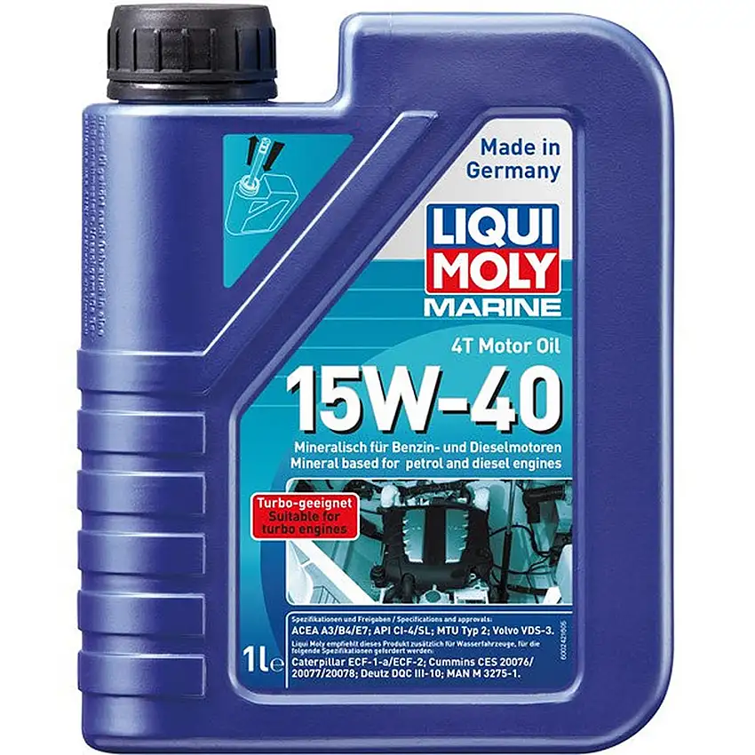 Motorolja Liqui MolyMarine 4t 15w-40