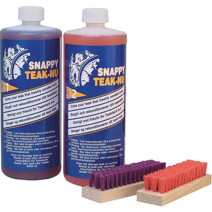 Teaktvätt SnappyTeak-Nu Kit, 2 x 950 ml