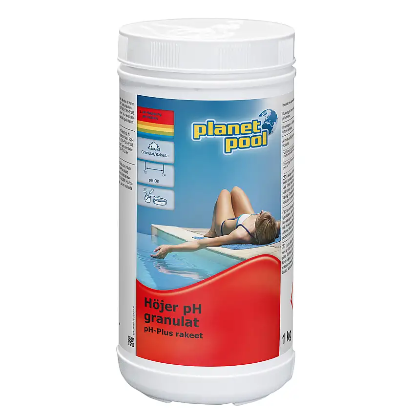 Granulat Planet PoolpH Höjande Poolkemi 1kg