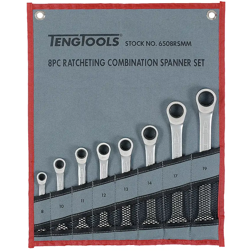 U-ringspärrnyckelsats Teng Tools6508RSMM