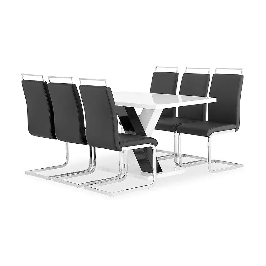 Matgrupp Scandinavian ChoiceCesi med 6 Isoda Stolar