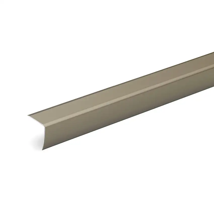 Trappkantslist HaboSA41 Grå Ek 35x35 mmLängd: 2000 mm, Utförande: Sand
