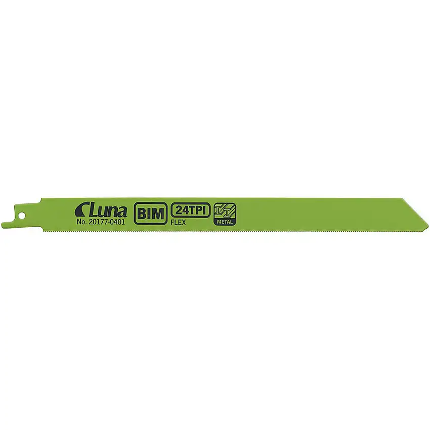 Tigersågblad Luna Tools24T av Bi-metall med flexibel klinga För Metall230x19x0,9 24T(5)