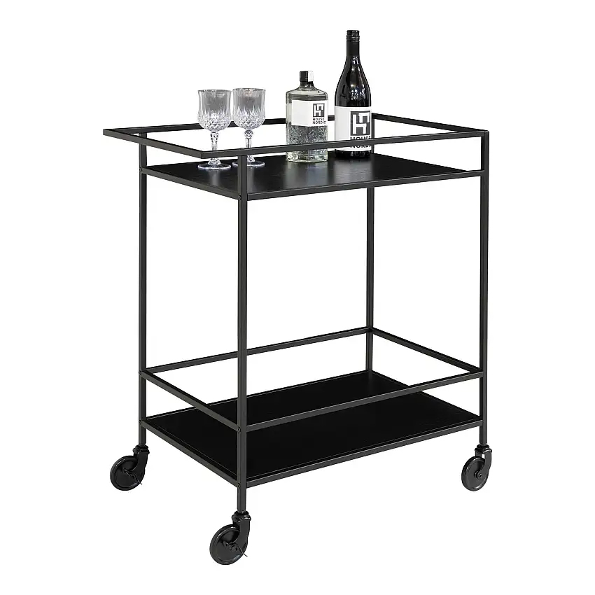 Drinkvagn House NordicVita UtomhusSvart