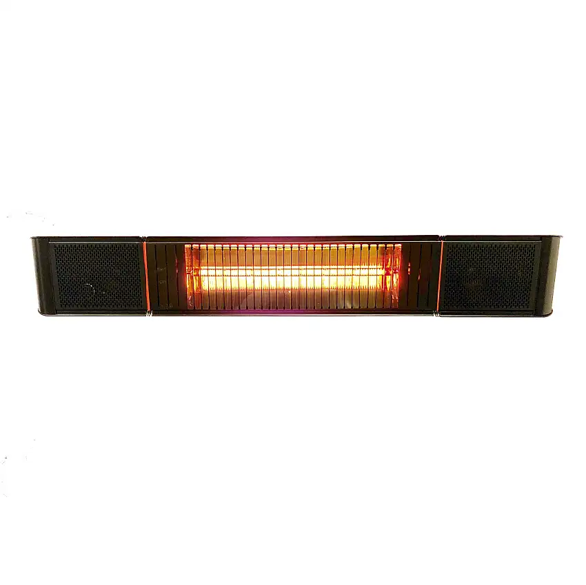 Terrassvärmare Heat1Eco Pro-line 2000W Med Högtalare