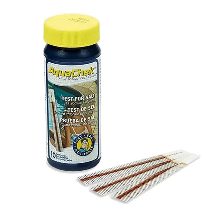 Teststickor Planet PoolAquacheck White Natriumklorid 10 st.