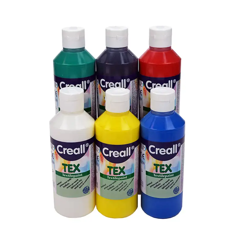 Textilfärg ABA SkolSet Om 6 Färger x250 ml