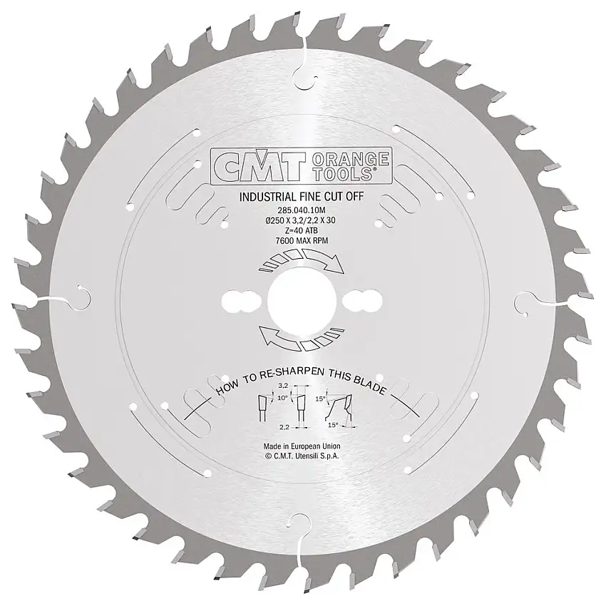 Sågklinga CMT Orange ToolsUW250x3,2x35 mm