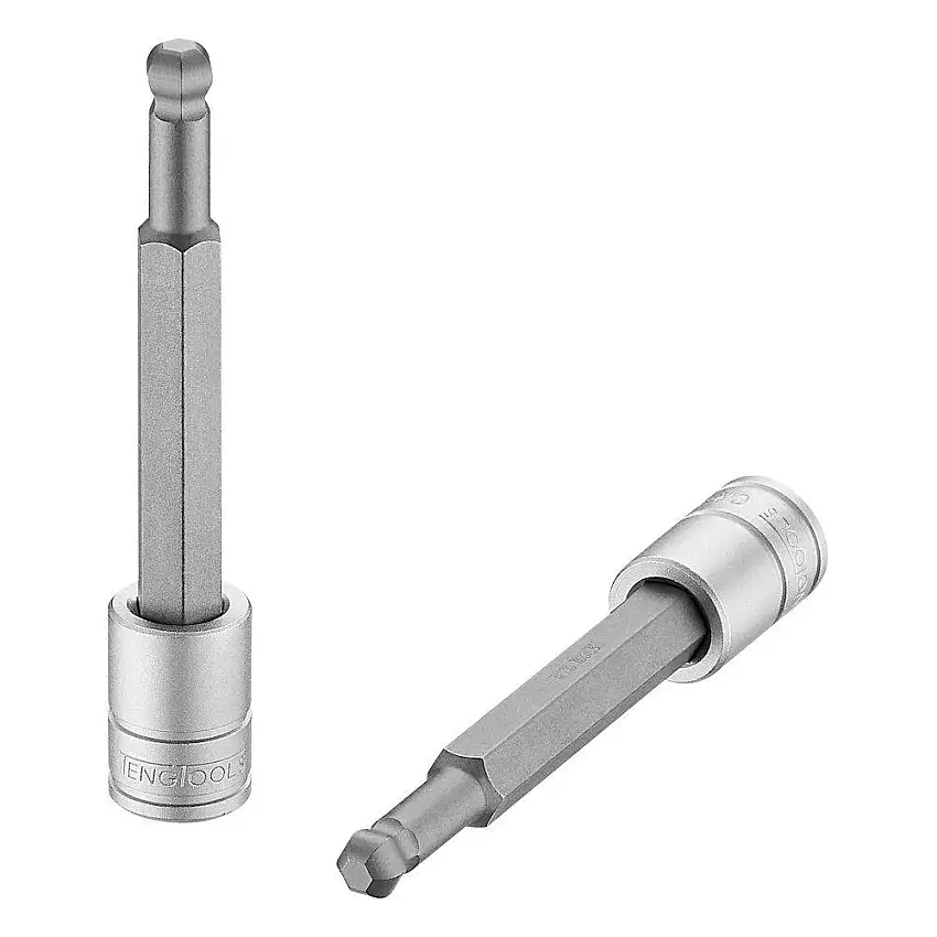 Hylsbitssats Teng Tools3/8 tum Lång KulaStorlek: 3 mm