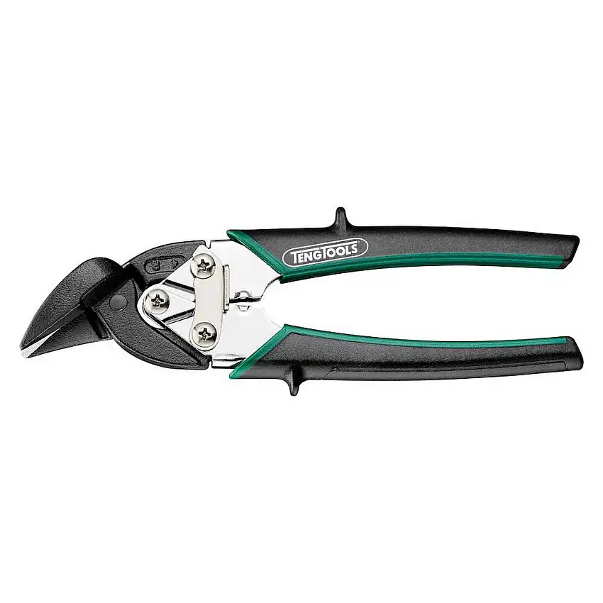 Plåtsax Teng ToolsRak/Höger 182 mm