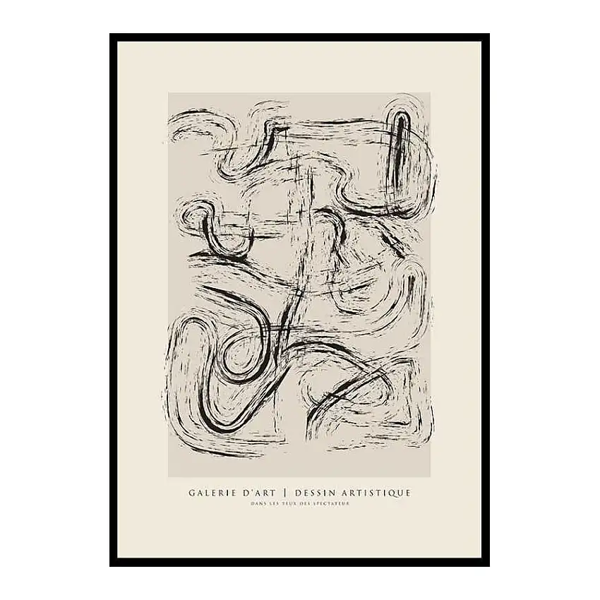 Poster GallerixDessin Artistique No4
