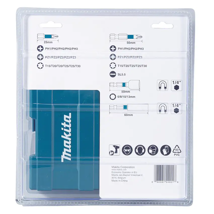 Bitssats MakitaB-66880 35 delar