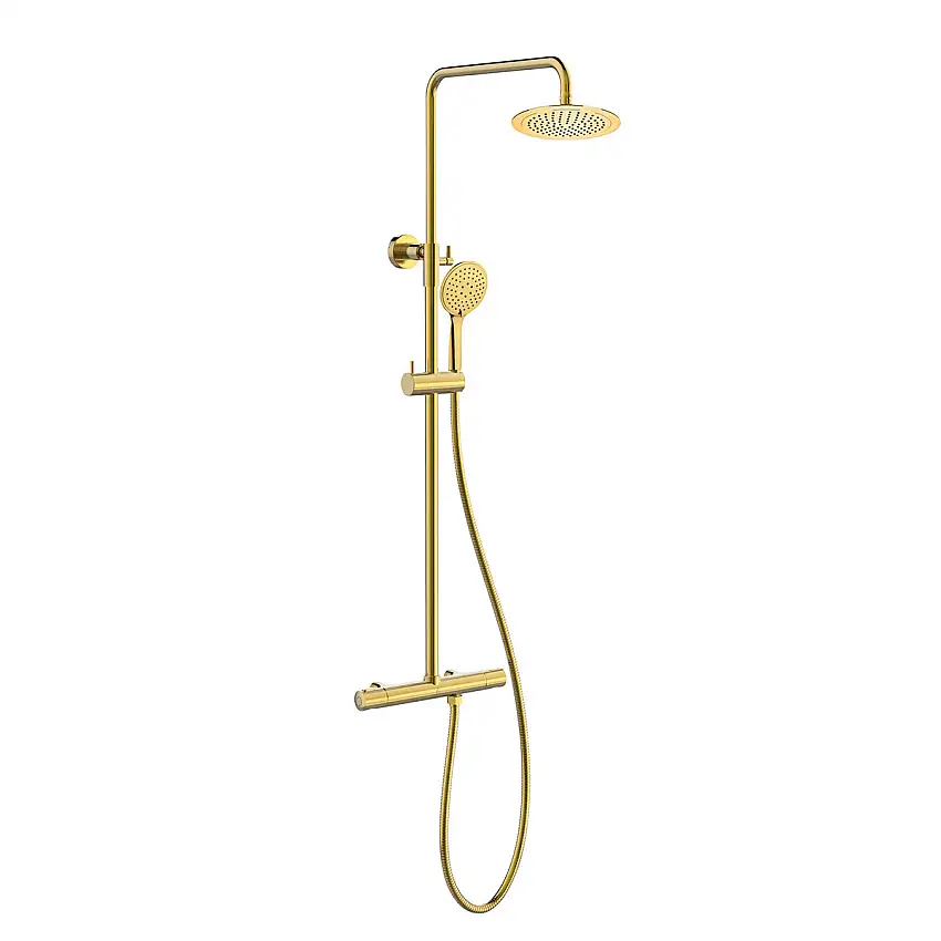Takduschset BathlifeBrusaMässing, 160 CC