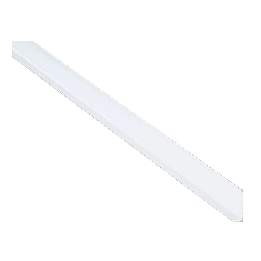 L-profil FiboAlu Bred Vit 2400 mm