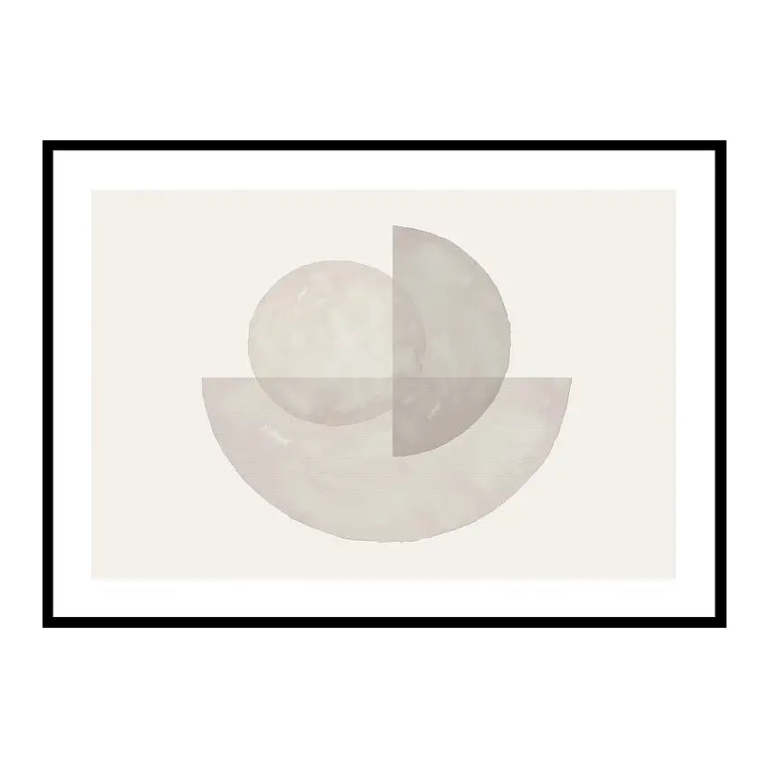 Poster GallerixAbstract Circles No1Storlek: 50x70 cm