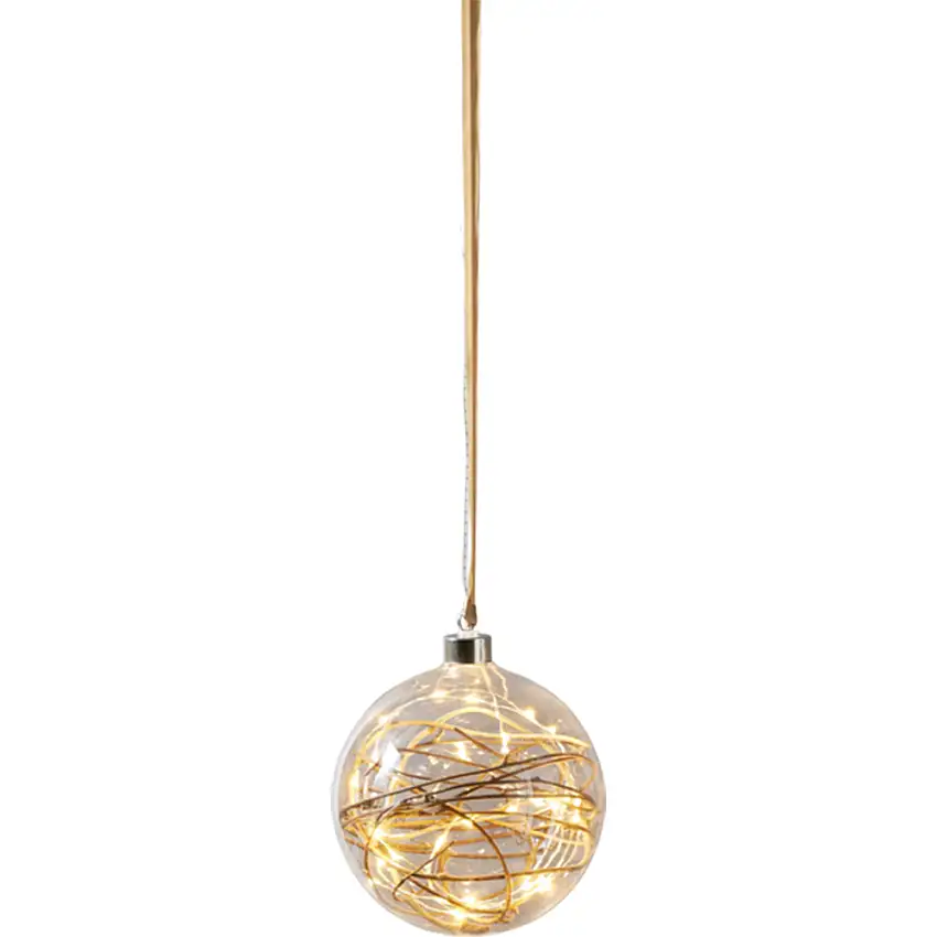 Glasdekoration Star TradingGlow Glasboll
