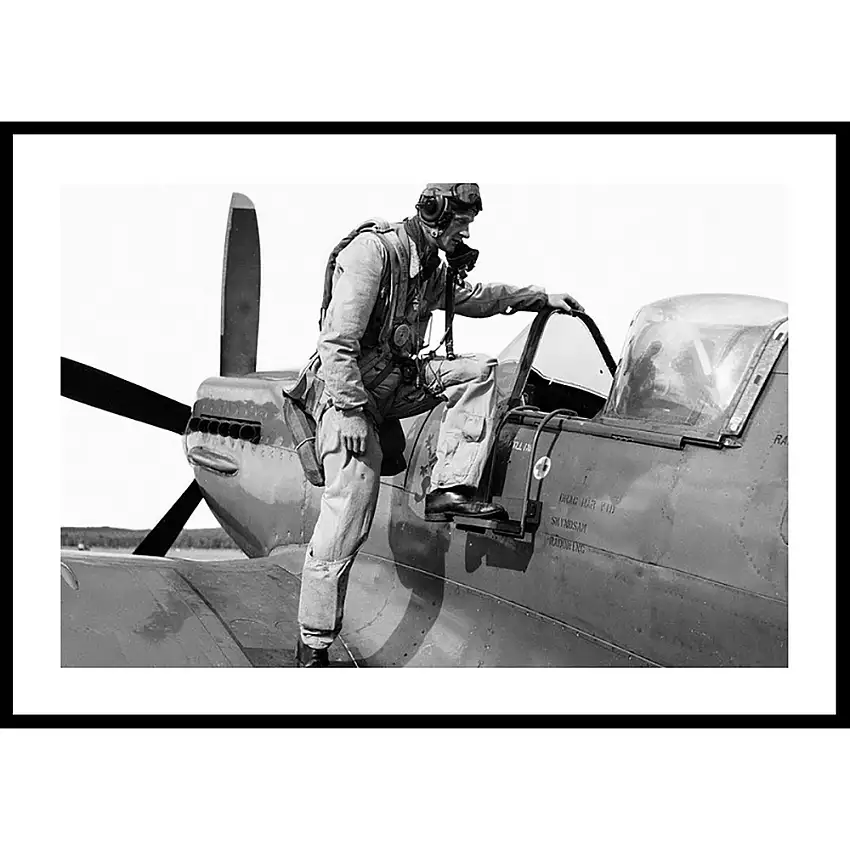 Poster GallerixSpitfire Pilot