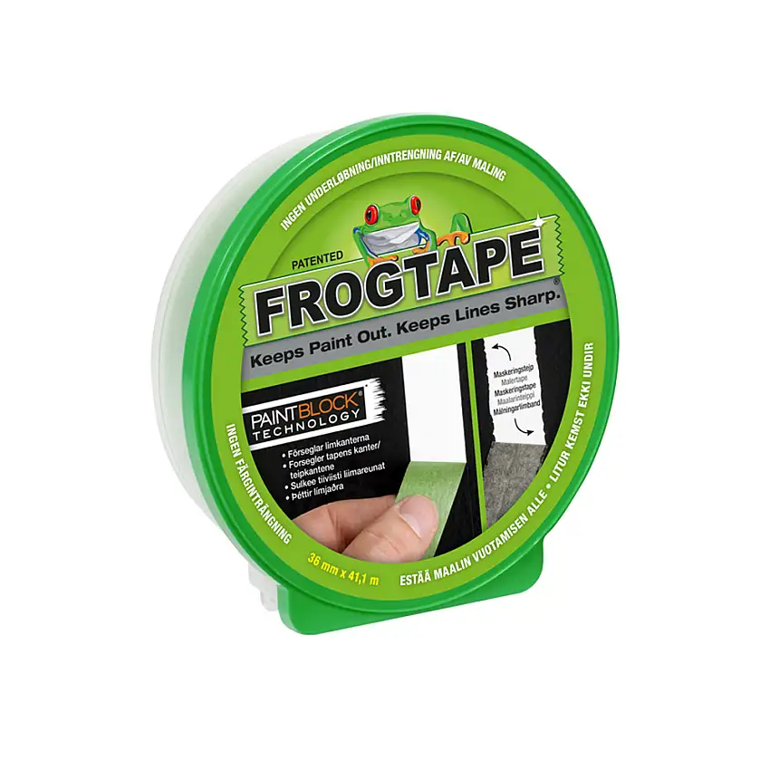 Maskeringstejp TeboFrog Grön 36 mm