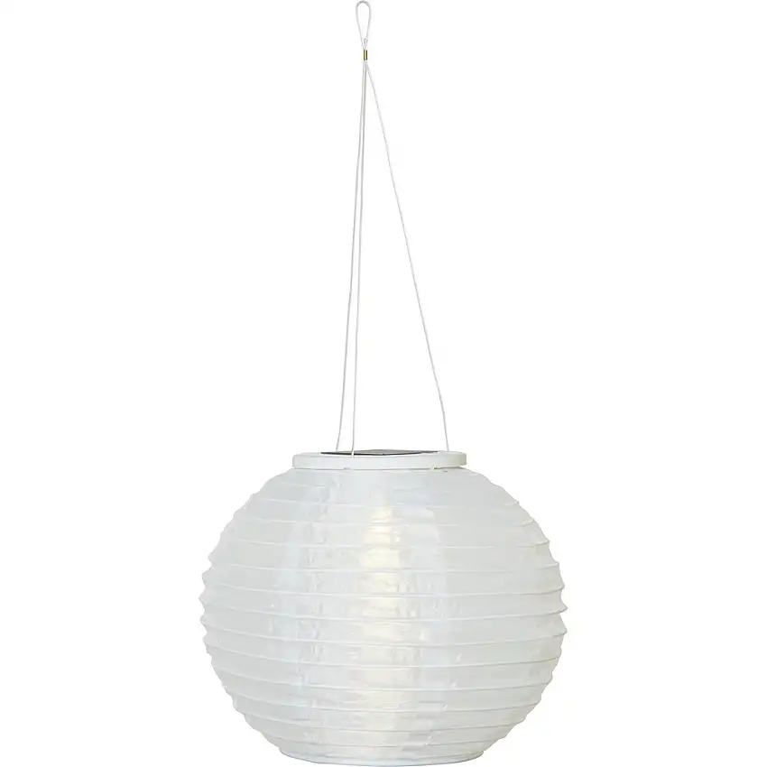 Solcellsdekoration Star TradingFestival 25 cm Vit