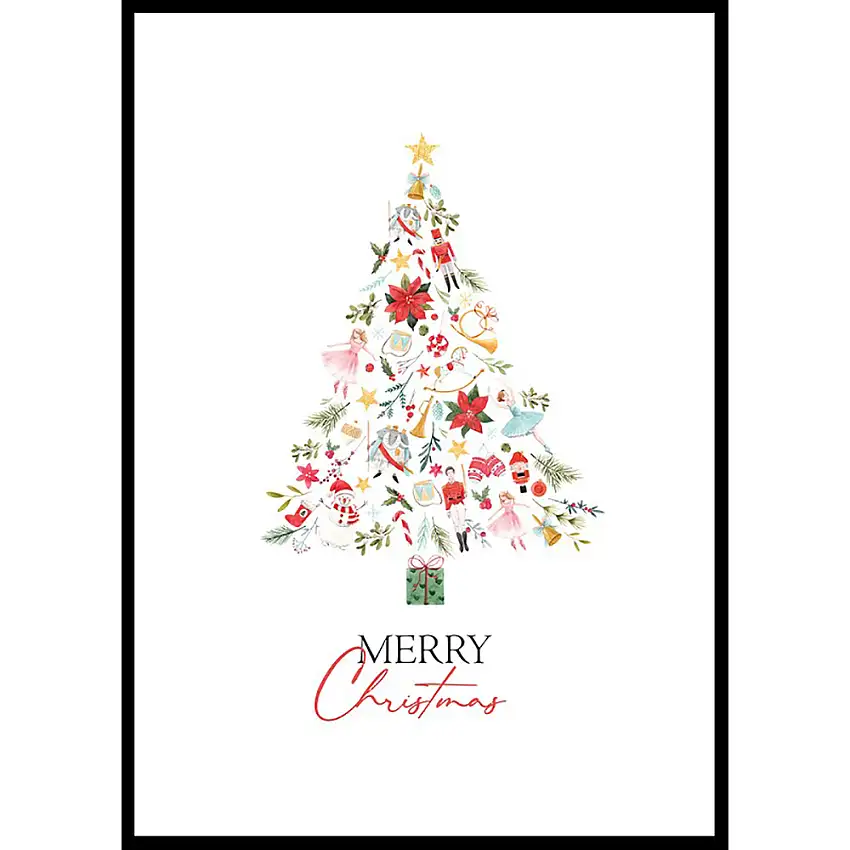 Poster GallerixMerry Christmas Tree
