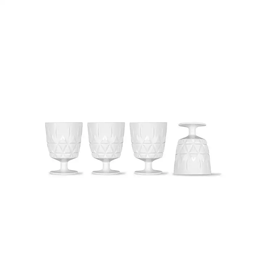 Plastglas SagaformPicknick 4-PackVit
