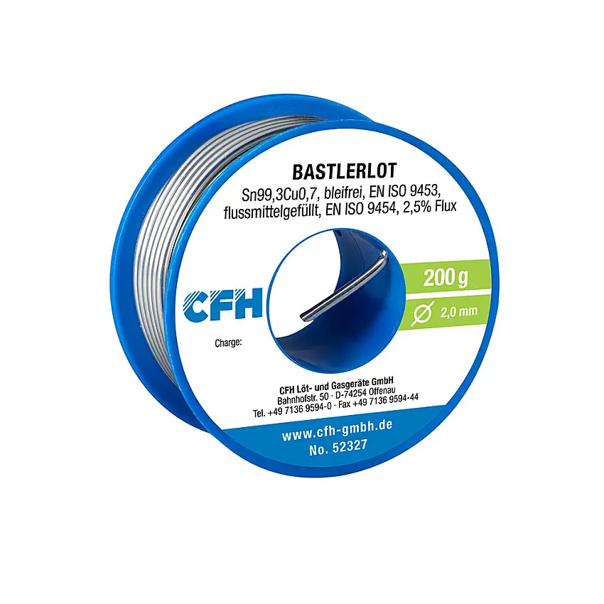 Lödtenn CFHför allmän lödning 200gr-2,0 mm