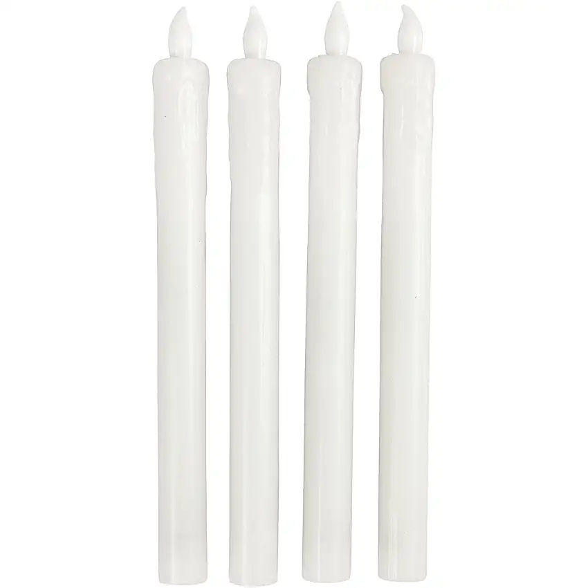 LED-Stearinljus Creativ CompanyBatteriljus 4-pack