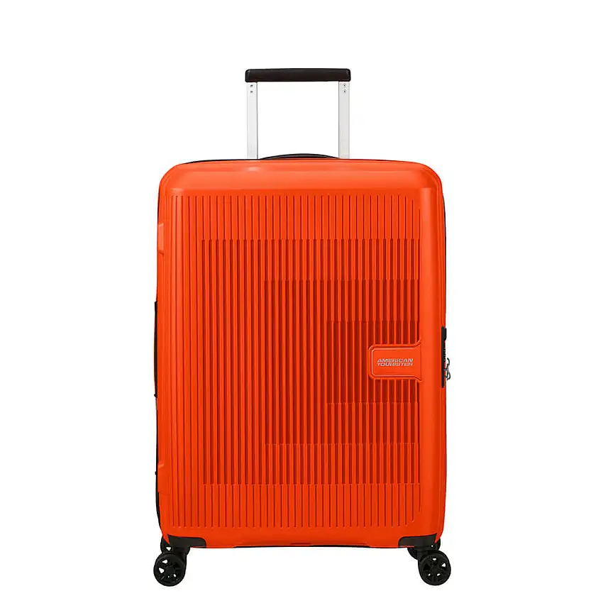 Resväska American TouristerAeroStep Spinner 67 cmBright Orange