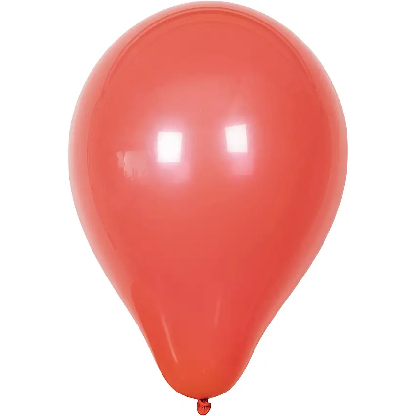 Ballonger Creativ CompanyRunda 23 cm 10 st/1 FörpRöd