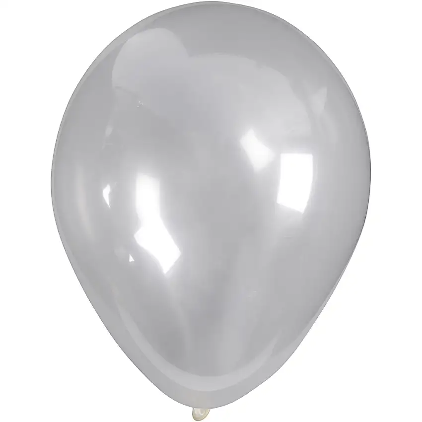 Ballonger Creativ CompanyRunda 23 cm 10 st/1 FörpTransparent