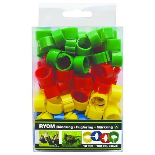 Hönsring RyomBand 100-pack
