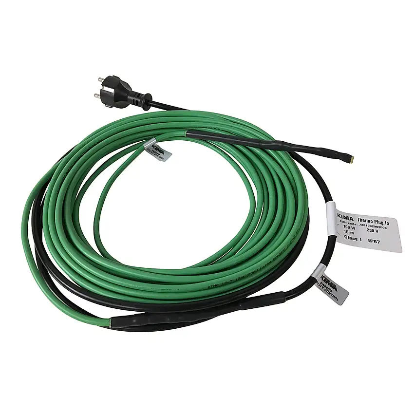 Värmekabel KimaPlug In med Termostat10 m