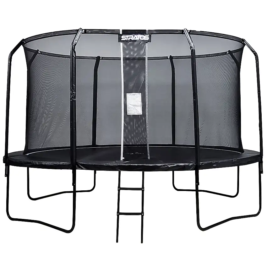 Studsmatta Stratosmed Skyddsnät Premium Black Line 4,27 m
