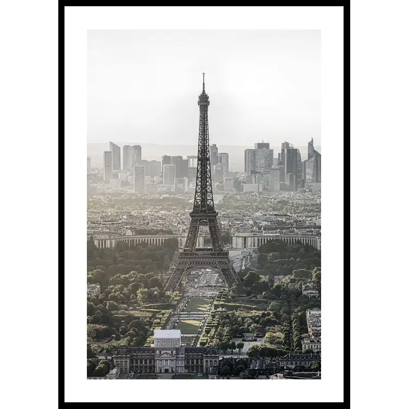 Poster GallerixEiffel Tower Skyline30x40 cm