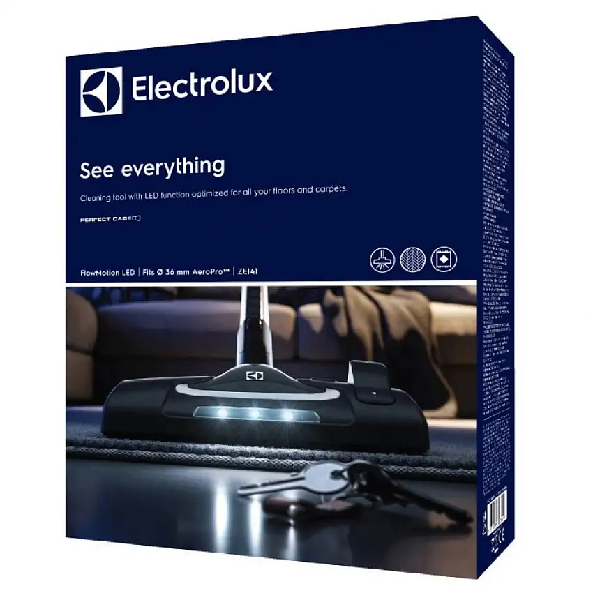 Dammsugarmunstycke ElectroluxZE141 FlowMotion med LED-belysning
