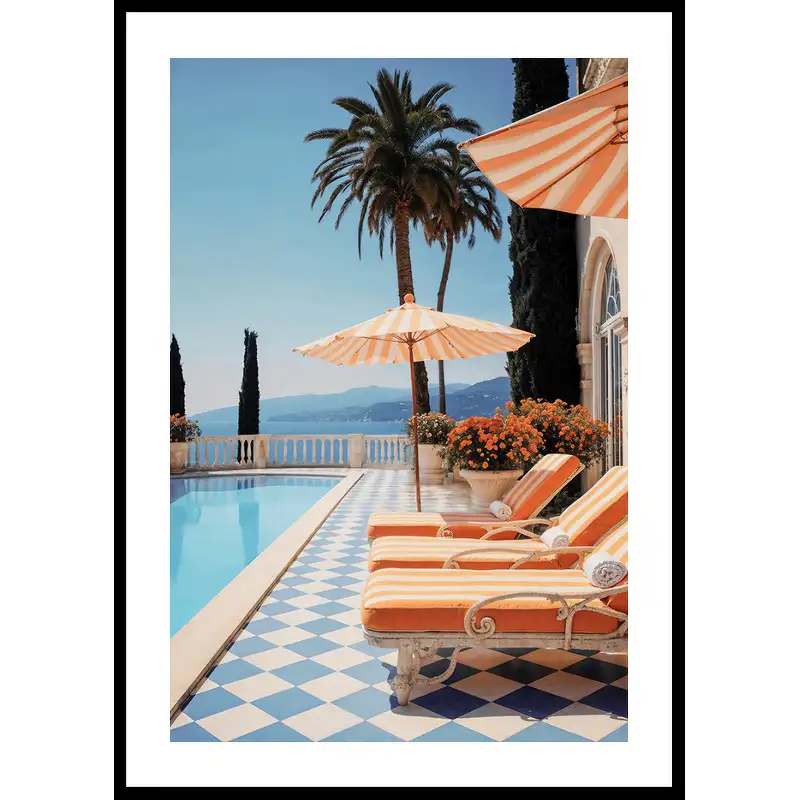 Poster GallerixAmalfi Coast Setting50x70 cm