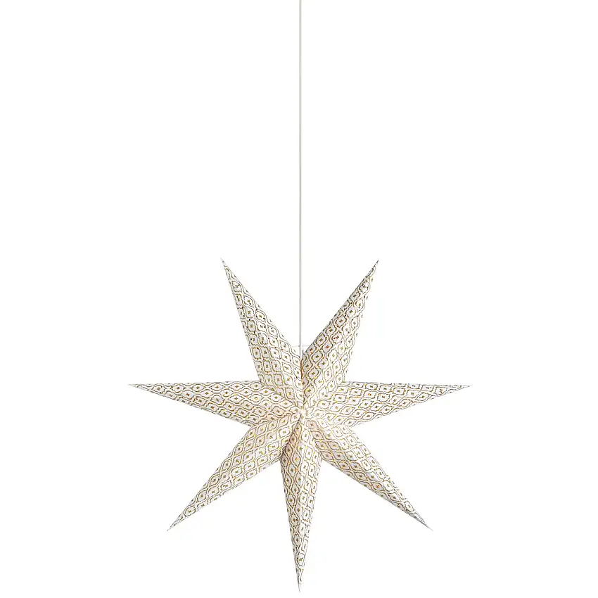 Adventsstjärna MarkslöjdBaroque Pendant Star 45 cmVit