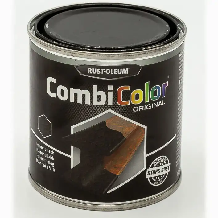 Combicolor Hammertone Rust-OleumVolym: 0,25 L, Färg: Svart