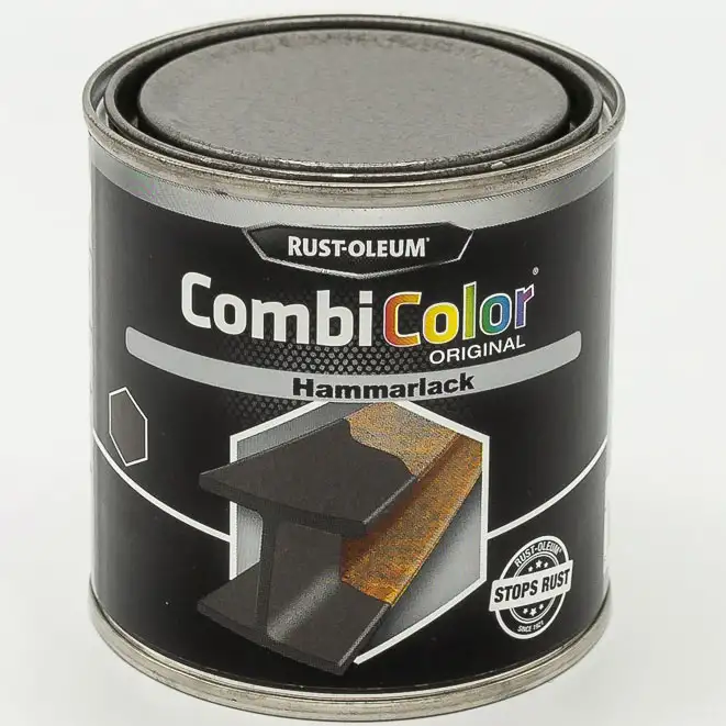 Combicolor Hammertone Rust-OleumVolym: 0,25 L, Färg: Mörkgrå