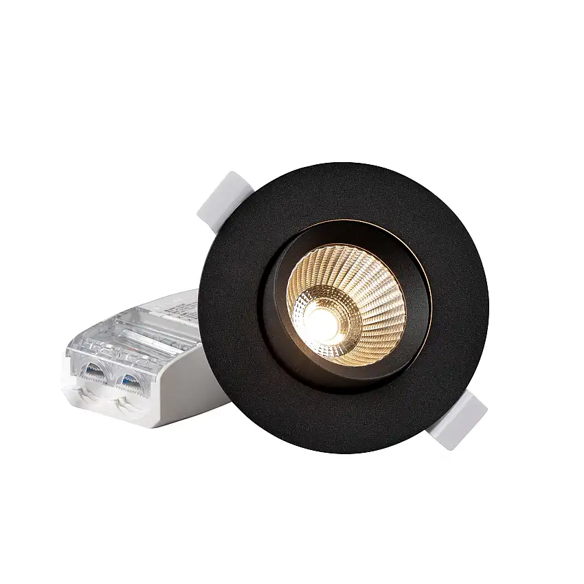 Downlight Hide-A-LiteDL Optic G2 L Q ISO Svart 670 lm